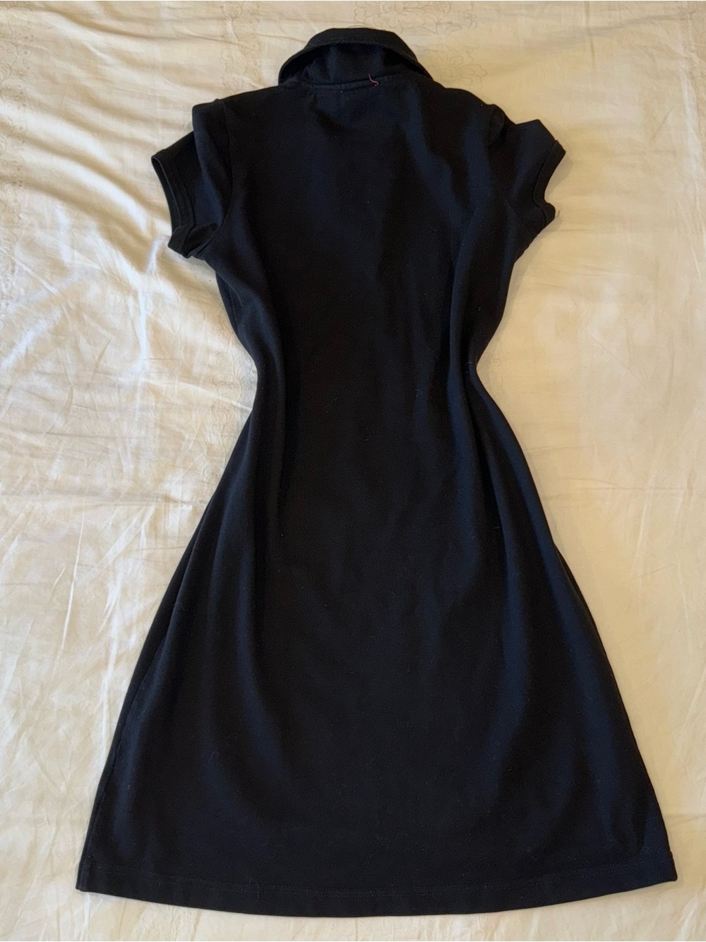 Energie Black Polo Dress with Palm Tree Embroidery - Picture 2 of 4